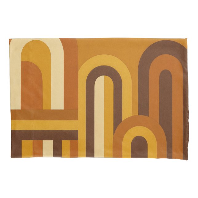 Funda De Cojín Arches Mid Century Modern Geometric Design (Anverso-izquierdo)