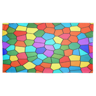 Funda De Cojín Arcoiris de vidrio templado