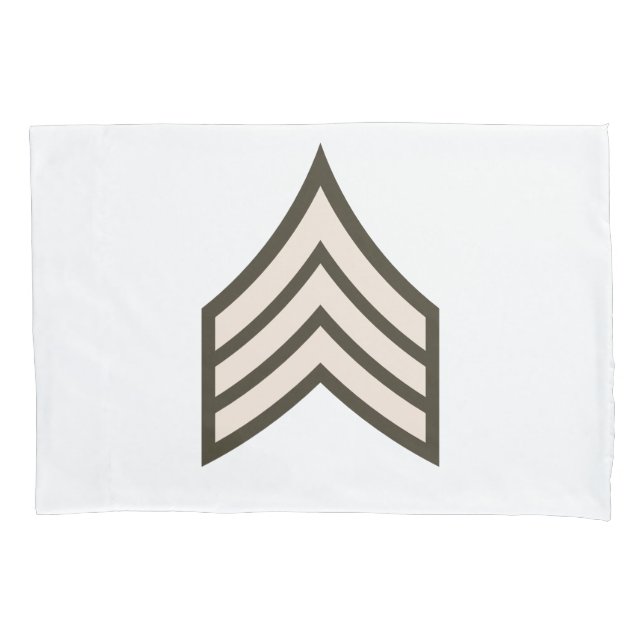 Funda De Cojín Army Sergeant rank (Anverso)