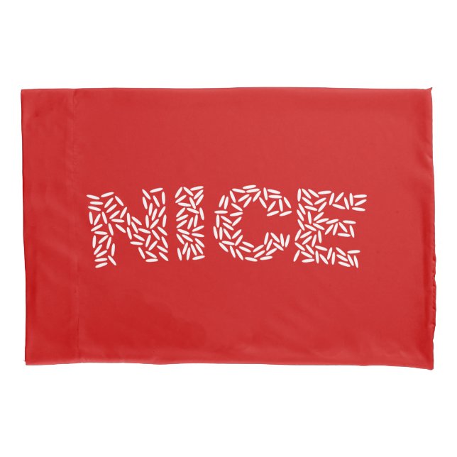 Funda De Cojín Arroz bonito (Anverso)