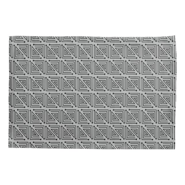 Funda De Cojín Art Deco Mazes (Reverso)