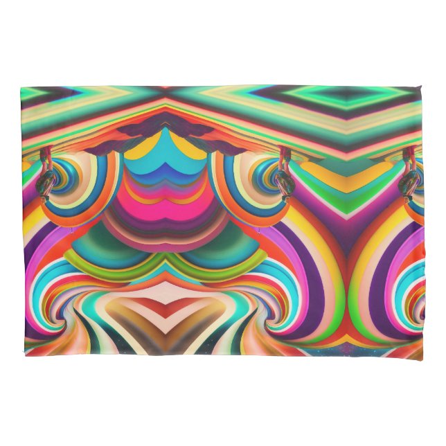 Funda De Cojín Arte abstracto de Bonnaroo (Anverso)