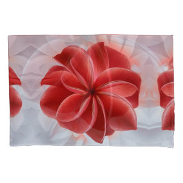 Funda De Cojín Arte botánico del azalea rojo radiante