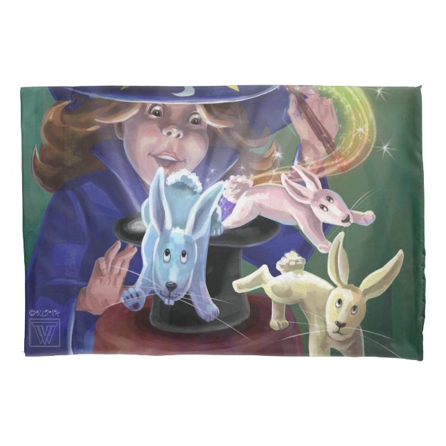 Funda De Cojín Arte de Acto Mágico (Anverso)