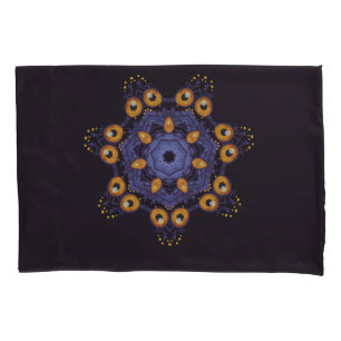 Funda De Cojín Arte de monstruo mandala lindo espeluznante criatu