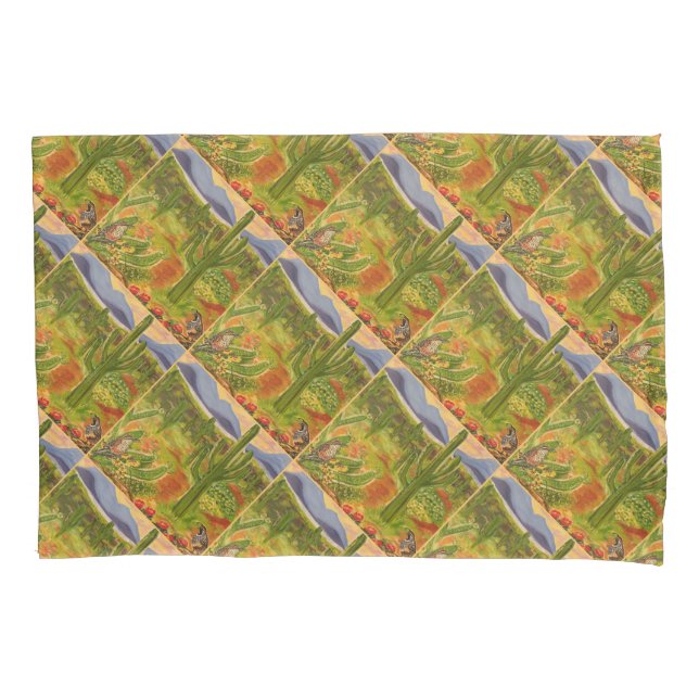 Funda De Cojín Arte del Suroeste (Anverso)