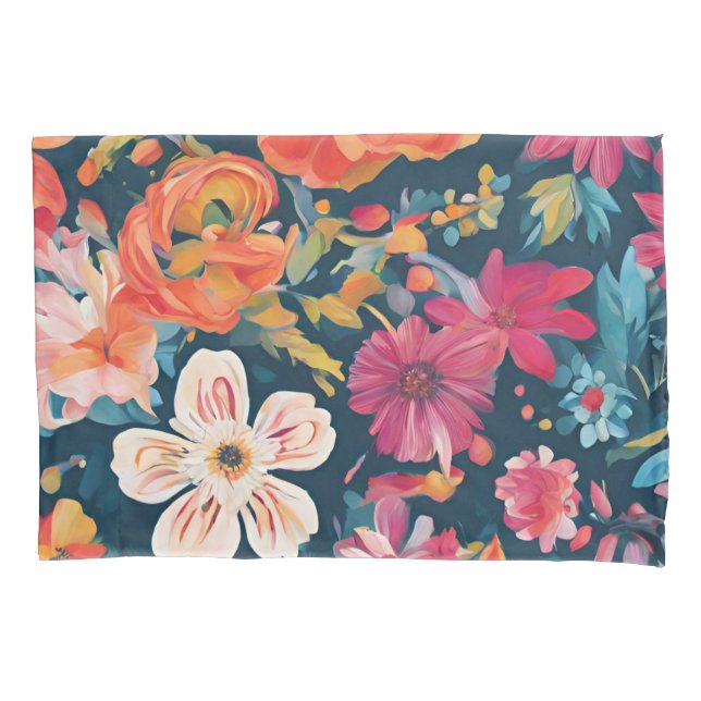 Funda De Cojín Arte gráfico "Flores de esperanza" (Anverso)