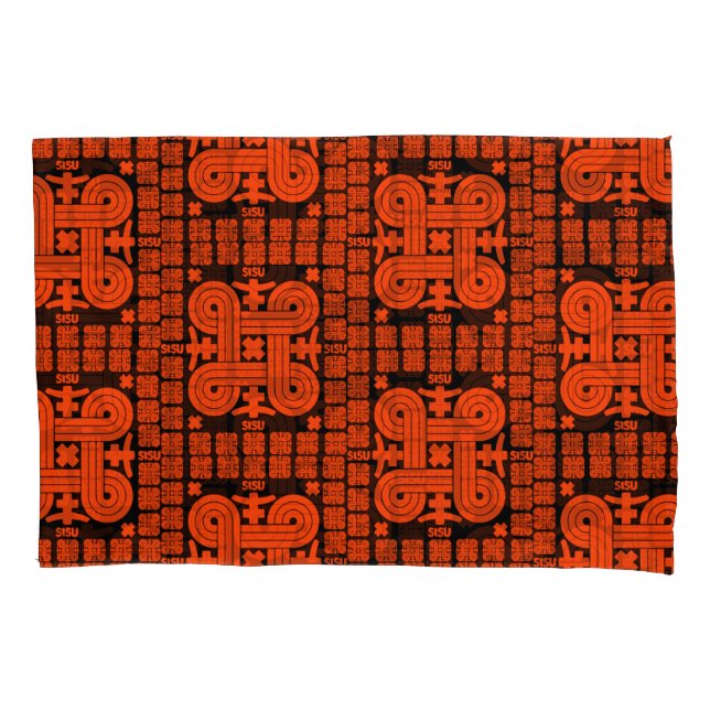 Funda De Cojín Arte Sisu finlandés (Anverso)