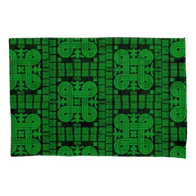 Funda De Cojín Arte Sisu finlandés (Anverso)