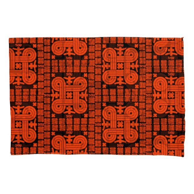 Funda De Cojín Arte Sisu finlandés (Anverso-izquierdo)