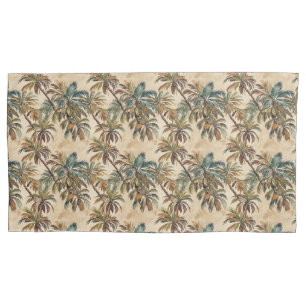 Funda De Cojín Arty Watercolor Coconut Palm