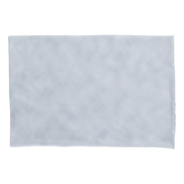 Funda De Cojín Aspecto de pergamino azul suave (Anverso)