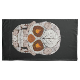 Funda De Cojín Aspen Leaf Skull 11