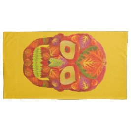 Funda De Cojín Aspen Leaf Skull 16