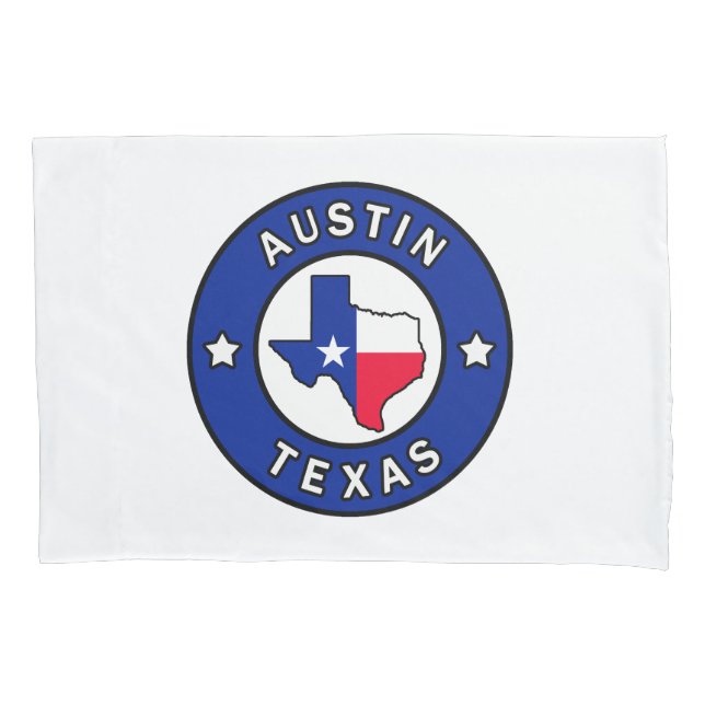 Funda De Cojín Austin Texas (Anverso)