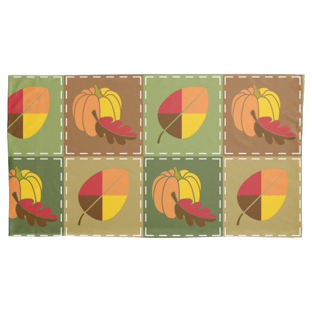 Funda De Cojín Autumn Quilt Pillowcase (Anverso)