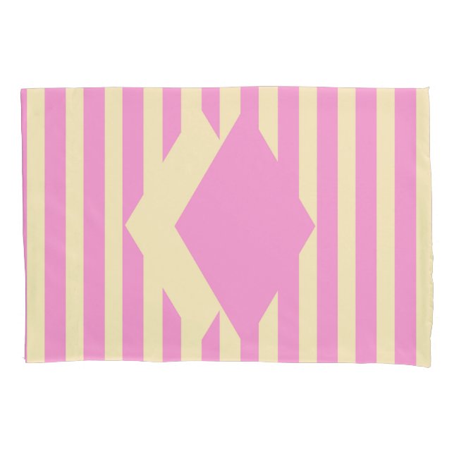 Funda De Cojín Avenida Rosa reversible (Anverso)