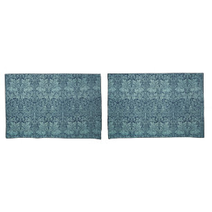 Funda De Cojín Aves florales de época William Morris Brer Rabbit