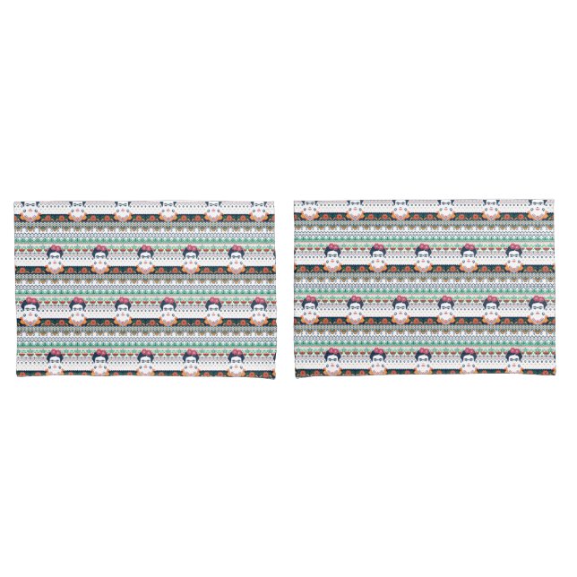 Funda De Cojín Azteca de Frida Kahlo el | (Anverso - Set)