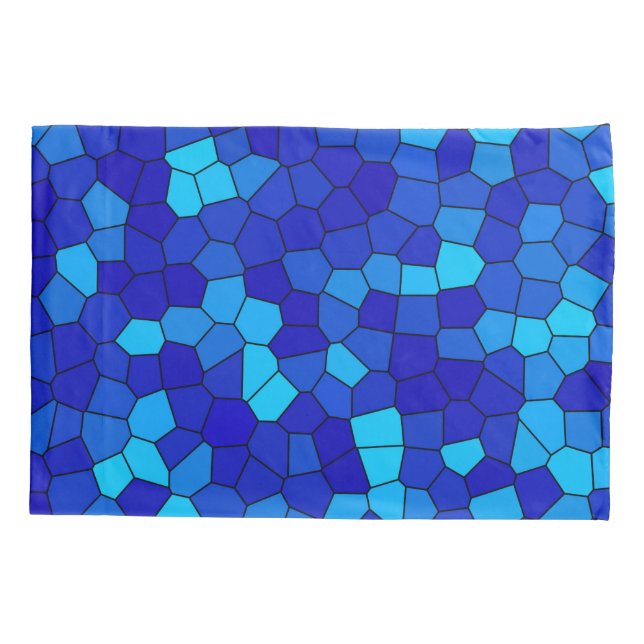 FUNDA DE COJÍN AZUL (Reverso)