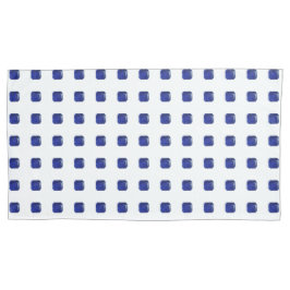 Funda De Cojín Azul de zafiro cuadrado