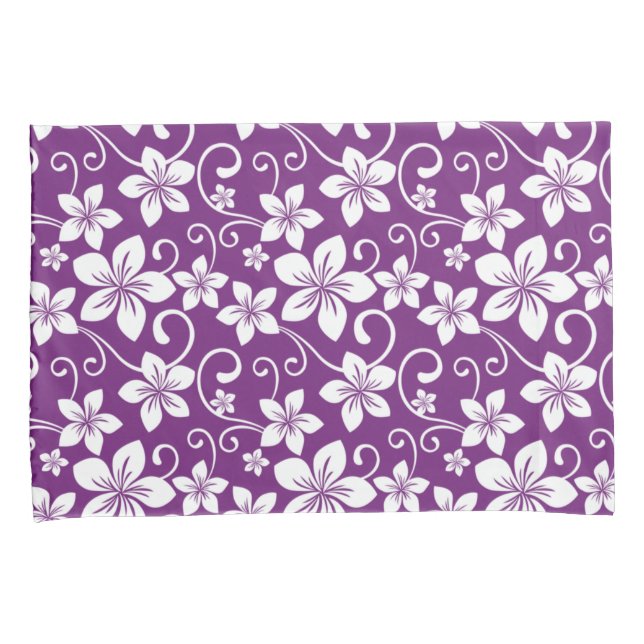 FUNDA DE COJÍN AZUL HAWAII (PLUM) (Anverso-Derecho)