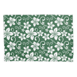 FUNDA DE COJÍN AZUL HAWAII (VERDE FORESTAL)