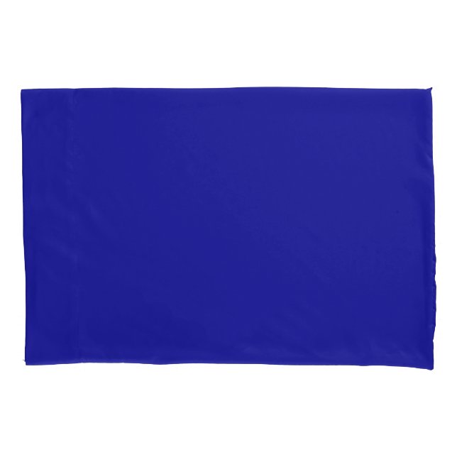 Funda De Cojín Azul klein (Anverso-izquierdo)