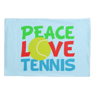 Funda De Cojín Azul lindo del tenis