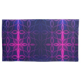 Funda De Cojín Azul sobre la almohada morada