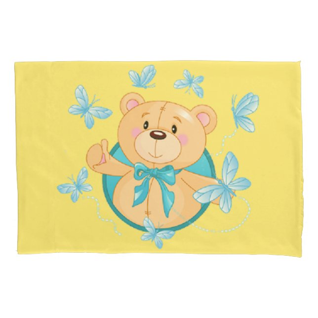 Funda De Cojín Baby Boy Bear (Anverso)