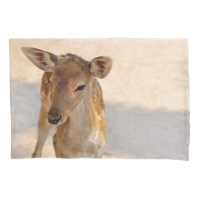 Funda De Cojín Baby Deer (Anverso-izquierdo)