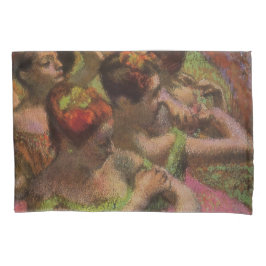 Funda De Cojín Bailarinas Ajustando sus Vestidos (Edgar Degas)
