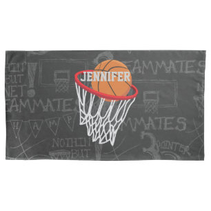 Funda De Cojín Baloncesto y gancho de tablero personalizado