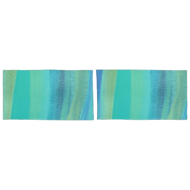 Funda De Cojín Banda azul (Reverso-Set)