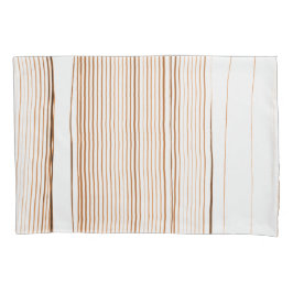 Funda De Cojín Banda marrón