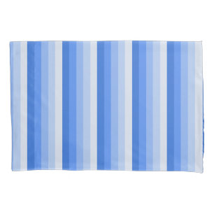 Funda De Cojín Bandas de sombra azules