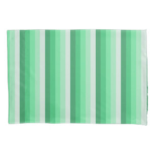 Funda De Cojín Bandas de sombra verdes