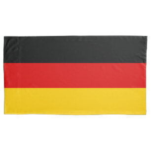 Funda De Cojín Bandera Alemana Oro Rojo Negro Bandera Deutsche Fl