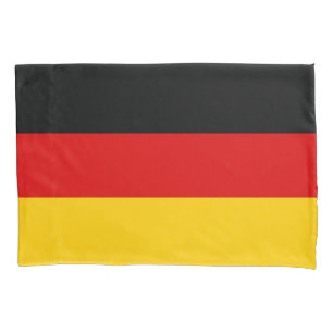 Funda De Cojín Bandera Alemana Oro Rojo Negro Bandera Deutsche Fl