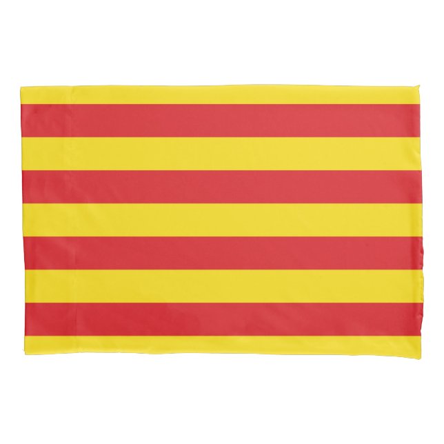 Funda De Cojín Bandera catalana (Cataluña) (Anverso-izquierdo)