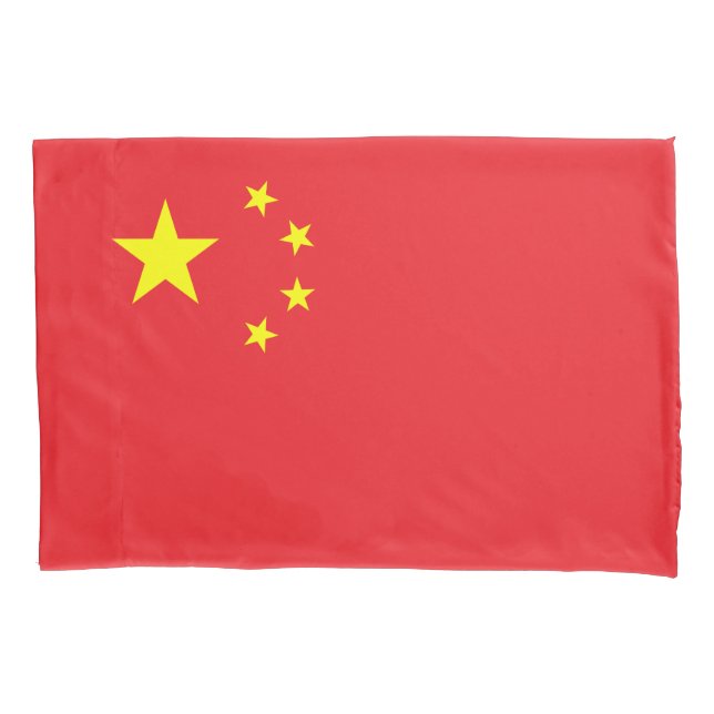 Funda De Cojín Bandera china (Anverso)