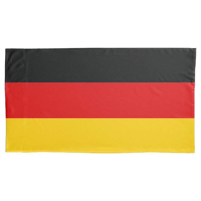 Funda De Cojín Bandera de Alemania (Anverso)
