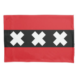 Funda De Cojín Bandera de Ámsterdam