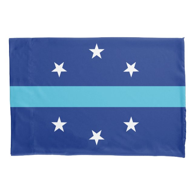 Funda De Cojín Bandera de Anaheim (California, Estados Unidos) (Anverso-izquierdo)