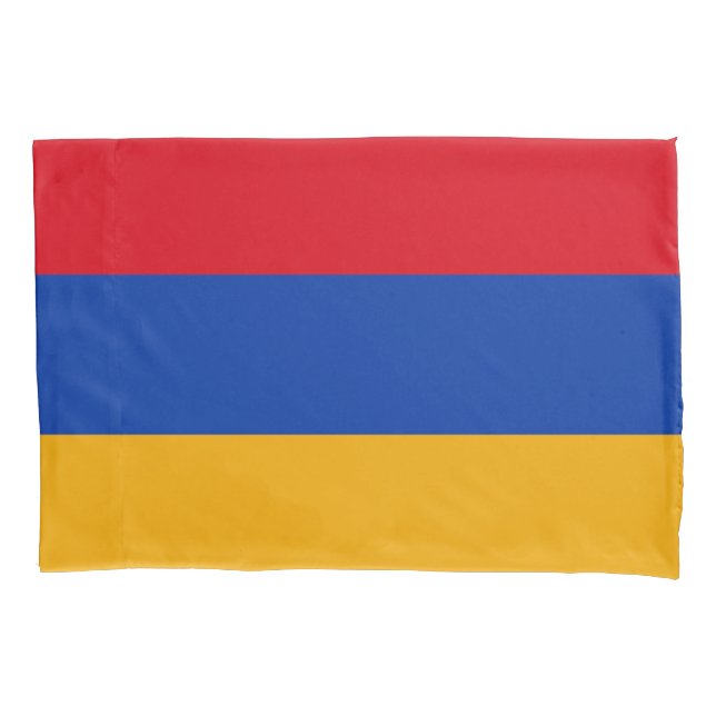 Funda De Cojín Bandera de Armenia (Anverso)