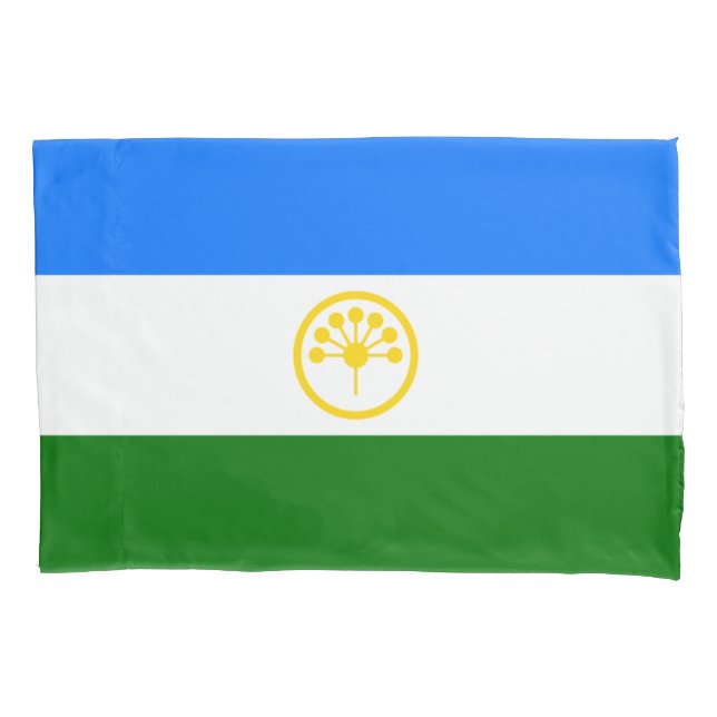 Funda De Cojín Bandera de Baskortostán Patriótico (Anverso)