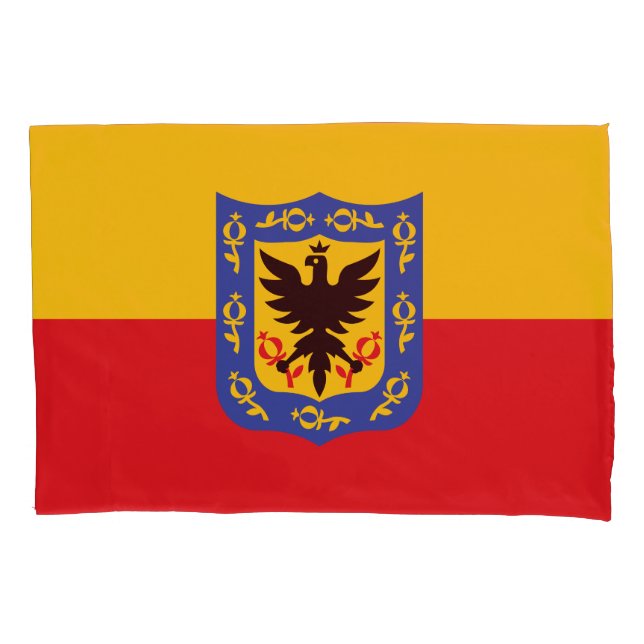 Funda De Cojín Bandera de Bogotá, Colombia (Anverso)