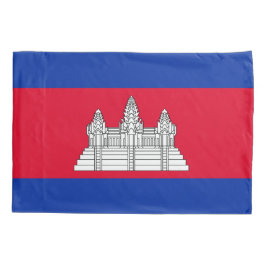 Funda De Cojín Bandera de Camboya