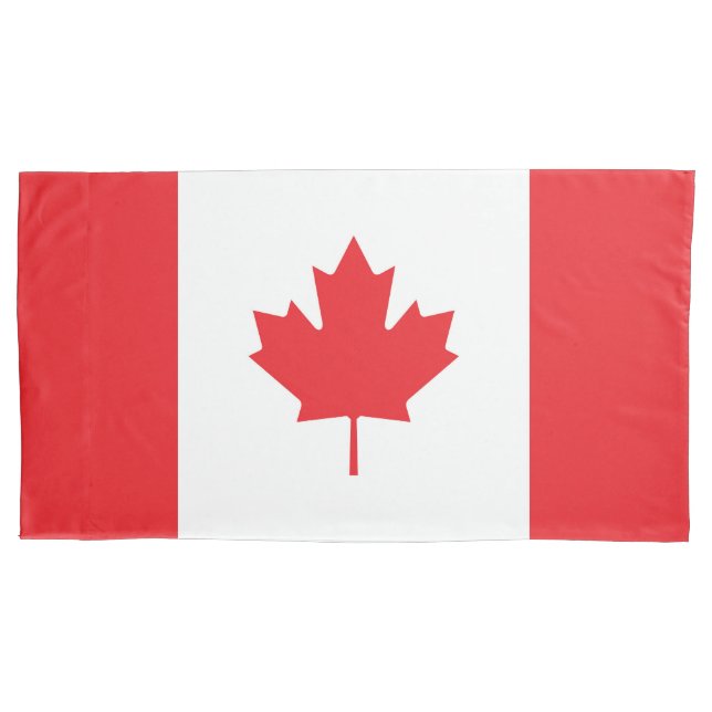Funda De Cojín Bandera de Canadá (Anverso)
